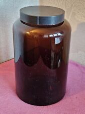 brown glass jars for sale  TAUNTON