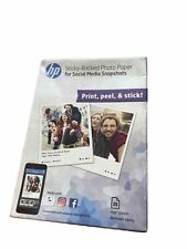 hp social media photo paper for sale  Raleigh
