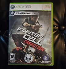 Videogame Tom Clancy's Splinter Cell: Conviction (Microsoft Xbox 360 2010) comprar usado  Enviando para Brazil