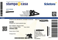Biglietti orange zone usato  Reggio Emilia