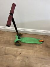 Micro scooter green for sale  LONDON