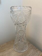 Cut glass vase for sale  Monroe