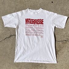 Camiseta Vintage Anos 90 MATERIAL ISSUE Mercury Records Pop Punk Rock Techno Rap, usado comprar usado  Enviando para Brazil