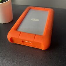 Disco duro externo resistente Seagate LaCie 4 TB USB 3.0 naranja, usado segunda mano  Embacar hacia Argentina