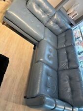 Blue comfy leather for sale  HARROW
