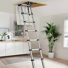 Telescopic loft ladder for sale  Shipping to Ireland