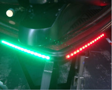 Red Green LED Navigational Bow Strip Light Waterproof Kayak Canoe Pontoon Boat for sale  Shipping to South Africa