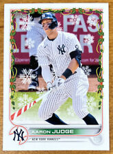 2022 Topps Holiday - Aaron Judge SP - Bate de caña de caramelo - Yankees de Nueva York #HW1 segunda mano  Embacar hacia Spain