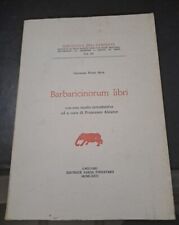 Barbacinorum libri giovanni usato  La Maddalena