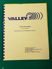 Valley Cougar Arcade Dart Manual (SEE PHOTOS), used for sale  Shipping to South Africa
