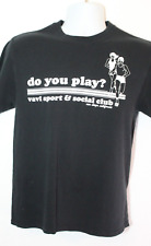 Camiseta Vavi Sport & Social Club San Diego CA Vintage-Look Pequena Adulta Anos 80 Vibe comprar usado  Enviando para Brazil