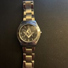 Masonic watch silver for sale  Cortland