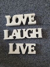 Live laugh love for sale  UK