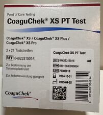Coaguchek test 2x24 gebraucht kaufen  Köln