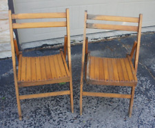 2 wood chairs for sale  Lake Geneva