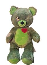 Build A Bear Zombear Limited Ed Zombie Bear 25th Anniversary Green  Halloween  for sale  Shipping to South Africa