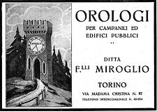 Pubblicita 1927 miroglio usato  Biella
