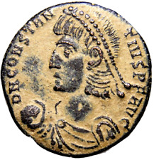 Moneda romana Constantius II Æ Centenionalis cautives SMHB detalle excepcional con certificado de autenticidad segunda mano  Embacar hacia Argentina