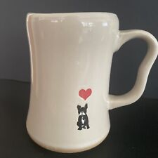 Caneca de café Spectrum Design 2018 grés Love Dog ~ Boston Terrier, usado comprar usado  Enviando para Brazil