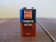 VTG 9V Battery Top Crest No T1604 Dead Display Only Topco, used for sale  Shipping to South Africa