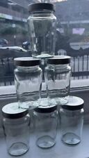 Clear glass jars for sale  LONDON