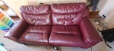 Leather sofa used for sale  HEMEL HEMPSTEAD