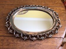 Vintage Large Syroco Ornate Gold Scroll Standing Mirror Hollywood Regency 1959 for sale  Shipping to South Africa