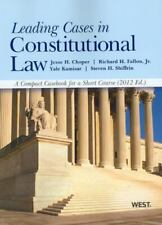 Casos principais em direito constitucional, um livro de casos compacto para um curso de curta duração, 2012, usado comprar usado  Enviando para Brazil