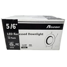 Bbounder 5/6 Inch LED Recessed Downlight Lighting Dimmable 6000K 950LM (10 Pack) for sale  Shipping to South Africa