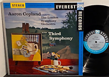 COPLAND LSO Third Symphony 1959 EVEREST Stereo SILVERBACK VG+/NM BELOCK Dowel for sale  Shipping to South Africa