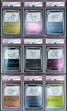PSA 10 Yu Nagaba Eevee's Promo Kompletny zestaw 9 kart Pokemon Japoński Umbreon na sprzedaż  Wysyłka do Poland