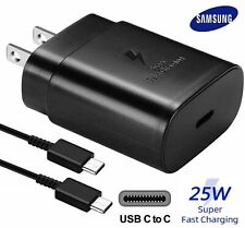 Cargador original de carga rápida USB-C de 25W para Samsung Galaxy S21 / S20 / S22 segunda mano  Embacar hacia Mexico