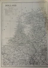 Mapa antiguo de Holanda con fecha de 1926 mapa de Europa mapa holandés segunda mano  Embacar hacia Argentina