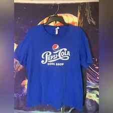 Pepsi XL Blue vintage style graphic tee for sale  Shipping to South Africa