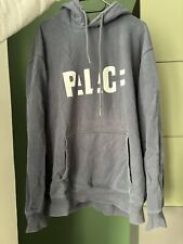 Palace hoodie navy for sale  CROYDON