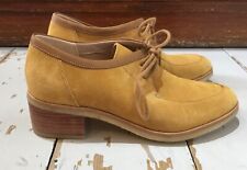 Used, Ladies CLARKS ORIGINALS “Phenia Strand” Mustard Suede Lace Up Shoes Size 5 D for sale  Shipping to South Africa