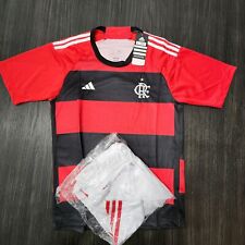 Nova Jersey Flamengo (Vermelho/Preto) Tamanho L Leia Kit Home 💥 *SHORTS GRÁTIS* comprar usado  Enviando para Brazil