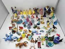 Enorme Lote Figuras Juguetes Toppers Pasteles PVC Disney Bestia Aladino Princesa Blancanieves segunda mano  Embacar hacia Mexico