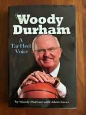 Usado, FIRMADO Woody Durham: A Tar Heel Voice, anunciador de baloncesto UNC Chapel Hill ACC segunda mano  Embacar hacia Argentina