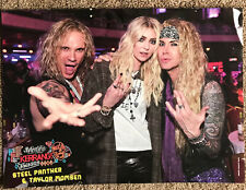 STEEL PANTHER & TAYLOR MOMSEN - Full page UK magazine poster for sale  Shipping to South Africa