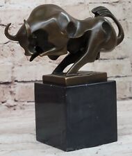 Estatueta de bronze de touro vigorosa original escultura art déco feita à mão Home Deco comprar usado  Enviando para Brazil