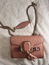 Gucci emily leather for sale  HITCHIN