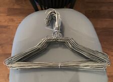 50 cabides de arame de metal prata roupas camisa tamanho 16 polegadas comprar usado  Enviando para Brazil