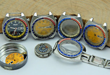 Lote de PEÇAS de relógios automáticos vintage Seiko Pogue Pepsi 6139-6005 6139-6002 comprar usado  Enviando para Brazil
