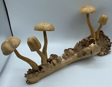 Wooden log mushroom for sale  KING'S LYNN