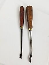 2 Antique, Wood Carving tools S J Addis + Herring Bro. Prize medal. London, UK , used for sale  Shipping to Canada