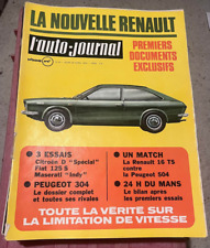 Auto journal 1970 d'occasion  Quingey