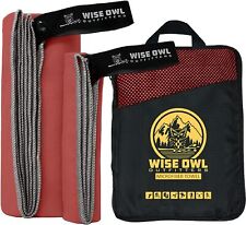 Toalha de microfibra de secagem rápida Wise Owl Outfitters toalha de acampamento para viagens, caminhadas comprar usado  Enviando para Brazil