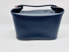 Usado, Bolso de mano vintage azul de tocador de viaje Lufthansa RARO Serdan Publicite segunda mano  Embacar hacia Mexico