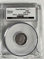 Cgs graded sixpence for sale  KENDAL